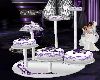 L~PurplenSilver Wed Cake
