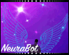 Angel Wing Blue Animated