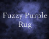 Fuzzy Purple Rug