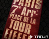 t~ Paris Tour Eiffel Der