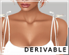 DRV Tie Strap Crop Top