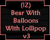 Bear Lollipop Balloons 3