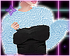 Fur Shrug Blue