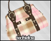 Fox| Plaid Designer Bag