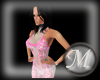 [M] Mar Pink Lace Dress