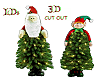 {LDs}3D Santa&WilburTree