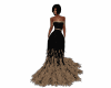 BLACK & GOLD GOWN