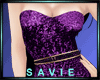 SAV Prom Purple Gown