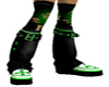 Green Gothic shoes