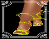 spring yellow heels