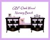 GBF~Dk Wd Nursery Bench