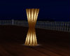 GOLD ROD FLOOR LAMP