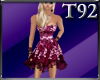 [T92] Pink Coctel Dress