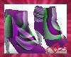GA Purple Ankle Boots(F)