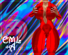 Catsuit  red +A/EML
