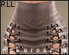 n| RLL Leather Skirt Nud