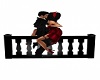 stair rail kiss