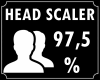 ! Head Scaler 97,5 %