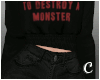 © Monster sweater