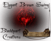Elegant Brown Swing