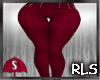 {DJ} Rochelle Jeans -Red