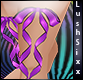 Back bow ties*Purple