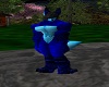 Blue WereFox Tail V1