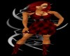 red and black plaid dres