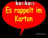 rappelt im karton Tekke
