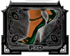 (FXD) Shiny green Pumps