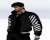 black racer jacket
