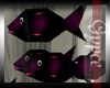[G] FISH Pink/black