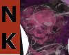 NK>purple skull tiedye S