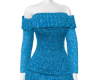 Sweater Dress Turquoise