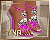 JUCCY Neon Purple Heels