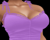 Puffer Dress-Purple