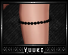 ☥ Sparkle Black Garter