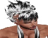 Mohawk ~White & Black