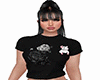 dark gray top & hamster