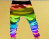 Rainbow Camo Pants M