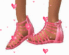 baby pink sandles