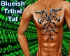 Blueish Tribal tat