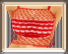 SGD StripeNFishnetTopRed