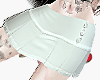 white skirt y2k