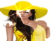 Yellow Sun (Rain) Hat