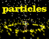 Yellow Particle Sparkles