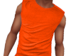Orange Sleevelss T-Shirt