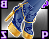 Puffy Logo HeelsBlue