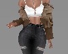 Sexy Bomber Coat Outfit