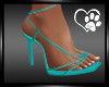 Teal Blue Sandals